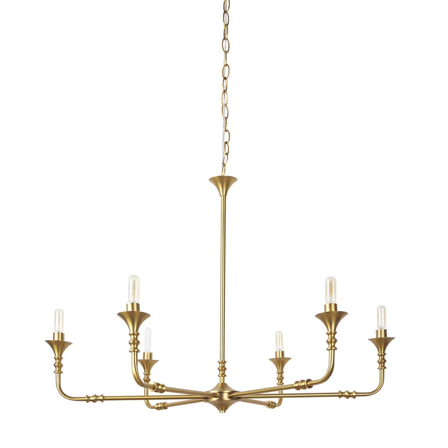Gabriel Small Gold Chandelier SPECIAL ORDER