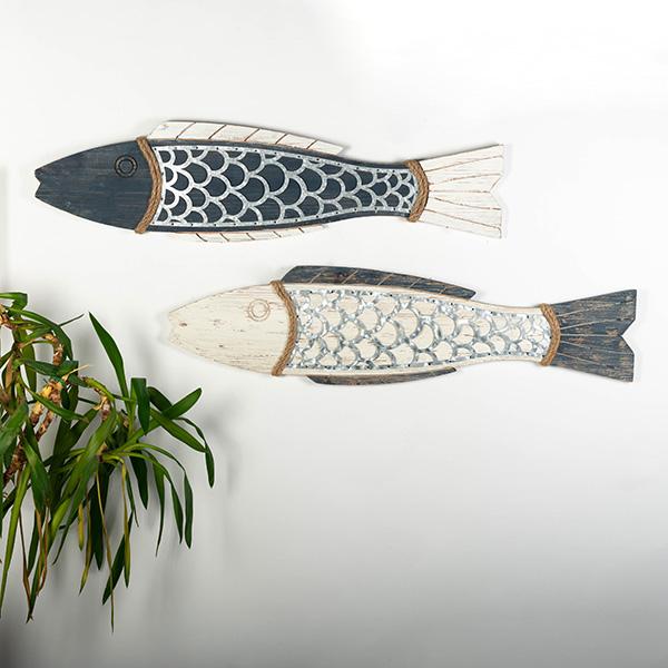 Wooden Fish Wall Décor