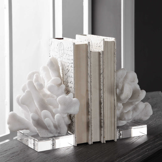 Charbel Coral Bookends